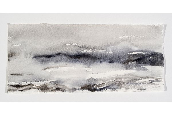 Making Space XL, aquarelle sur papier Arches, 17x8p.